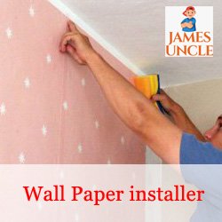 Wall Paper installer Mr. Tapan Das in Kalyani